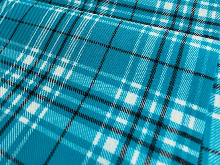 The new stunning turquoise Reform tartan