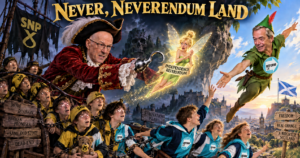 Reform saves the children of never never land from the clutches of the SNP and John Swinney